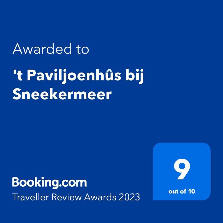 'T Paviljoenhus Bij Sneekermeer Offingawier エクステリア 写真